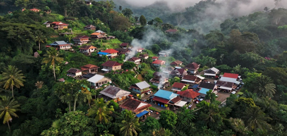 Peta lokasi kampung